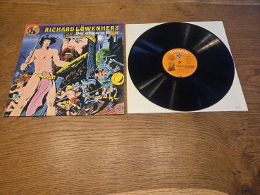 Richard Löwenherz - Der Schwarze Ritter Peter Folken 1975 Telefunken Tom und Della Club 6.22335 AF Deutsche Pressung VG-/VG+