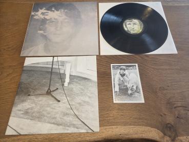 John Lennon Imagine 1973 Apple Records 1C 064-04914 Europäische Pressung Pressung incl. Poster und Karte NM/VG+