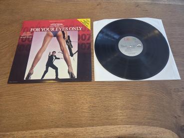 James Bond For your eyes only Original Motion Picture Soundtrack 1981 Liberty 1C 064-400 023 Deutsche Pressung VG+/VG+
