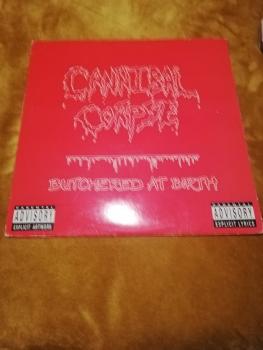 Cannibal Corpse Butchered at Birth 1991 Metal Blade Records Zorro 26 020083102618 VG/VG