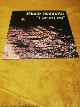 Black Sabbath "Live at Last" 1980 Spiegelei INT 145.614 VG/VG