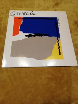 Genesis ABACAB 1981 Vertigo 6302162 Deutsche Pressung Cover-Variante Rot/Dunkelblau/Beige/Gelb VG/VG