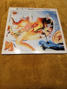 Dire Straits Live Alchemy 1984 Vertigo 818243-1Q Deutsche Pressung VG+/VG+