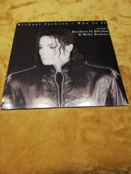 Michael Jackson Who is it 1991 Epic 658179 6 Holländische Pressung NM/VG-(Abriss auf Rückcover)