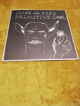 Mick Jagger Primitive Cool 1987 CBS 460123 1 Holländische Pressung Schwarzes Label auf Vinyl VG+/VG+
