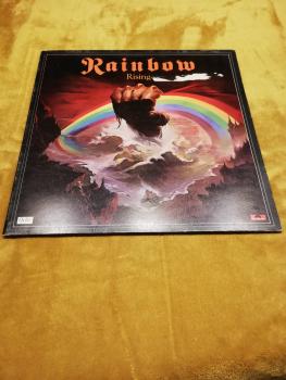 Rainbow Rising 1976 Polydor 2490-137 UK Pressung VG+/G+(Platte Top. Leider Abriss vorne auf Cover)