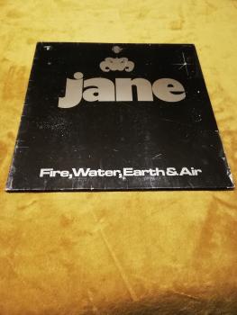 Jane Fire. Water. Earth & Air 1976 Brain 1084 Deutsche Pressung VG+/VG