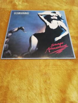 Scorpions Savage Amusement 1988 Harvest 15720 6 Club Edition Europäische Pressung VG+/VG