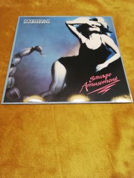 Scorpions Savage Amusement 1988 Harvest 1C064 746704 1 Holländische Pressung VG-/VG