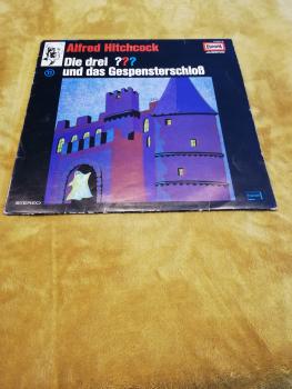 Die Drei Fragezeichen Folge 11 und das Gespensterschloß 1979 Europa 115911.9 Deutsche Pressung G+/VG-