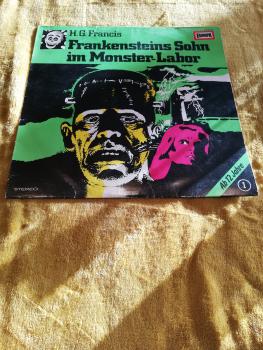 H.G. Francis Gruselserie Neon Folge 1 Frankensteins Sohn im Monsterlabor 1981 Europa 115674.8 Deutsche Pressung G+/VG