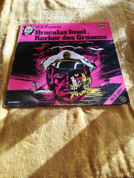 H.G.Francis Folge 10 Draculas Insel. Kerker des Grauens 1981 Europa 115691.8 Deutsche Pressung VG-/VG-