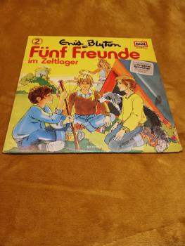 Fünf Freunde Folge 2 im Zeltlager 1978 Europa 115641.1 Deutsche Pressung VG-/VG