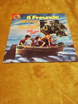 Fünf Freude erforschen die Schatzinsel 1975 Telefunken/Decca 6.22109 Deutsche Pressung VG-/VG-