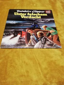 H.G.Francis Detektiv Clipper Unter falschem Verdacht 1976 Europa E 2124 Deutsche Pressung VG-/VG-