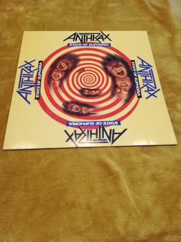 Anthrax State of Euphoria 1988 Island Records 209334 Deutsche Pressung VG+/VG+