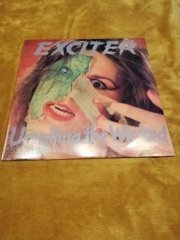 Exciter Unveiling the wicked 1986 Globus International 210052-1 311 Tschechische Pressung VG+/VG+