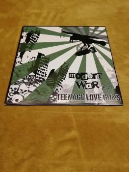 Teenage Love Guns Modern War EP 2011 Jailbird Records JBR 001 Deutsche Pressung Grünes Vinyl NM/VG+