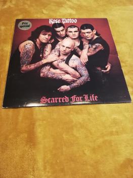 Rose Tattoo "Scarred for Life" 1982 Epic EPC 25181 Französische Pressung VG+/VG