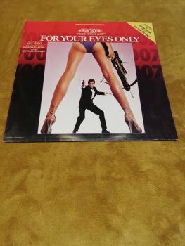 James Bond For your eyes only Original Motion Picture Soundtrack 1981 Liberty 1C 064-400 023 Deutsche Pressung NM/VG