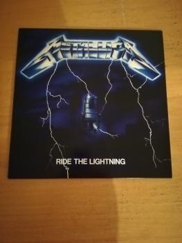 Metallica Ride the Lightning Roadrunner RR 9848 Holländische Pressung  NM/VG+