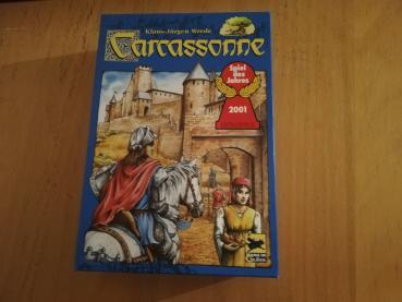 Carcassonne von Klaus-Jürgen Wrede Spiel des Jahres 2001 komplett in sehr guten Zustand
