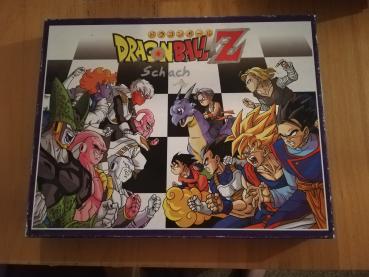Dragonball Z Schachfiguren komplett in sehr gutem Zustand DeAgostini 2002(Frontcover mit Schach beschrieben)