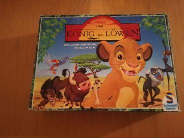 Der König der Löwen Das grosse Abenteuerspiel zum Film Schmidt Spiele komplett in einem sehr guten Zustand