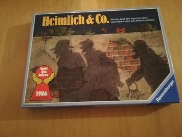 Heimlich & Co Spiel des Jahres 1986 Ravensburger komplett in sehr guten Zustand