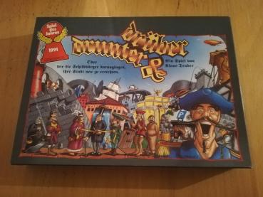 Drüber & Drunter Spiel des Jahres 1991 von Klaus Teuber komplett in sehr guten Zustand