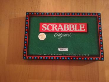 Scrabble Original Holzvarinte Jumbo komplett in sehr guten Zustand