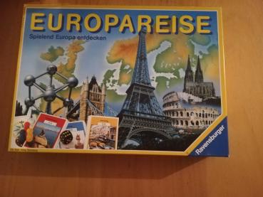 Europareise Ravensburger komplett in sehr guten Zustand von 1990