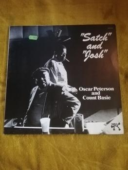Oscar Peterson and Count Basie-"Satch" and "Josh" 1975 Pablo Records Deutsche Pressung NM/VG+
