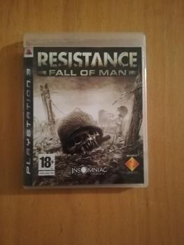 Playstation 3 Resistance of man BCES00001 Sony USK18+ Logo Weiß Schwarz