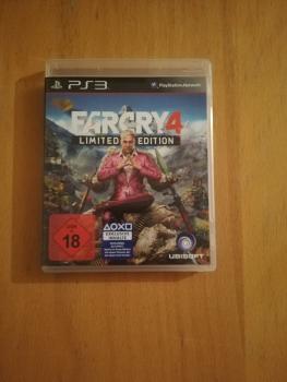 Playstation 3 Farcy 4 Limited Edition BLES02011 Ubisoft USK ab 18