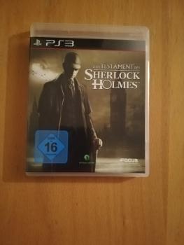 Playstation 3 Das Testament des Sherlock Holmes BLES01485 Progwares USK ab 16
