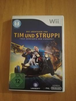 Wii Die Abenteuer von Tim und Struppi-Das Geheimnis der Einhorn Nintendo
