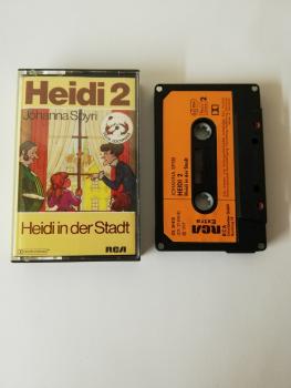 Heidi 2 in der Stadt 4-fach Silber geschraubt Schwarz mit Orangen Aufkleber CK 29810 RCA
