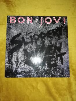 Bon Jovi-Slippery when wet 1986 Mercury 830264-1 Holländische Pressung NM/VG