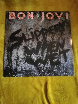 Bon Jovi-Slippery when wet 1986 Mercury 830264-1 Holländische Pressung NM/VG+