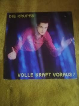 Die Krupps-Volle Kraft Voraus ! 1982 Wea 58463 Deutsche Pressung VG+/VG-