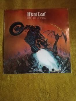 Meat Loaf-Bat out of Hell 1977 Epic EPC 82419 Cleveland International Records Holländische Pressung VG-/VG-(Oranges Label auf LP)