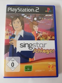 Singstar Schlager Playstation 2 komplett mit Anleitung SCES 55179