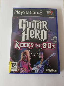 Guitar Hero : Rocks the 80`s Playstation 2 komplett mit Anleitung SLES 54859