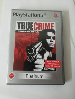 True Crime Streets of LA Platinum Playstation 2 komplett mit Anleitung SLES 51754 USK ab 18