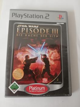 Star Wars Episode III Die Rache der Sith Platinum Playstation 2 komplett mit Anleitung SLES 53157 USK ab 12