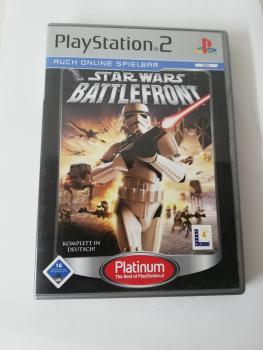 Star Wars Battlefront Platinum Playstation 2 komplett mit Anleitung SLES 52547 USK ab 16