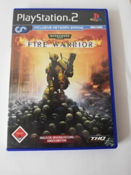 Warhammer 40000 : Fire Warrior Englische Originalfassung Ungeschnitten Playstation 2 komplett mit Anleitung SLES 50958 USK ab 18