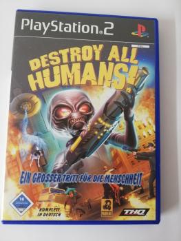 Destroy all Humans ! Playstation 2 komplett mit Anleitung SLES 53197 USK ab 16