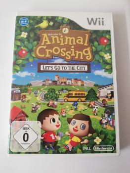 Wii Animal Crossing : Let´s go to the City komplett mit Anleitung